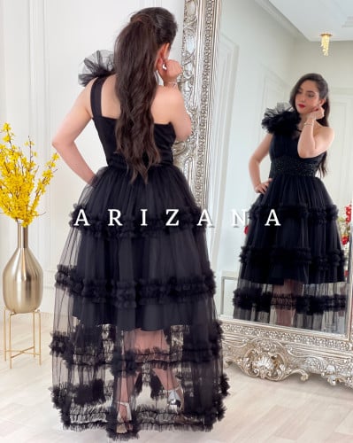 فستان سهرة اسود