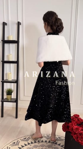 فرو أبيض ناعم