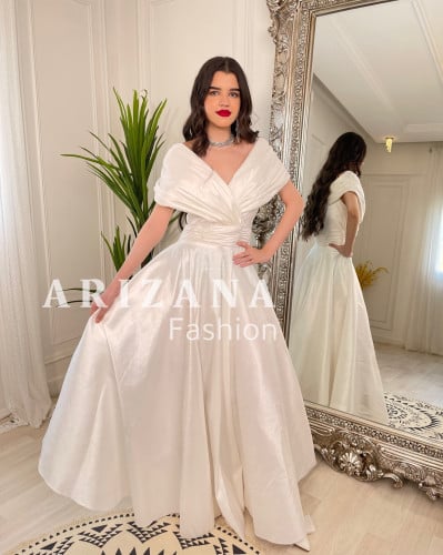 فستان سهره اوف وايت طويل