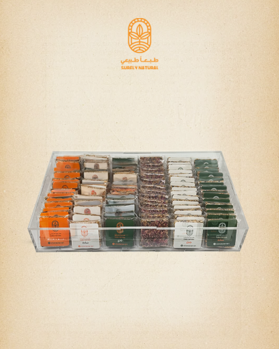 علبة فاخرة من حلا السمسمية 88 مغلف متعددة النكهات