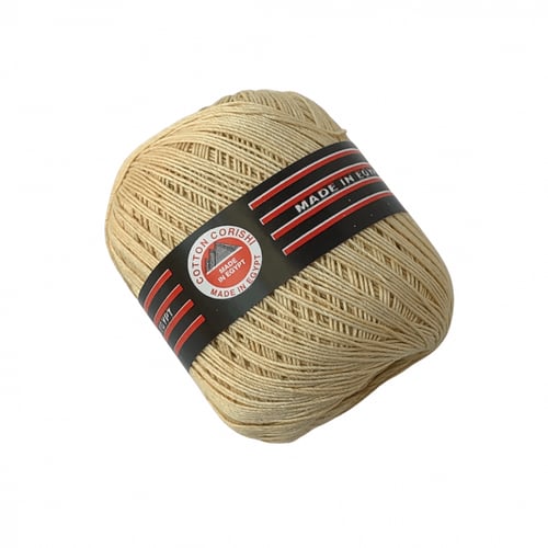 خيط كروشيه قطن مصري ( قطعه واحده )