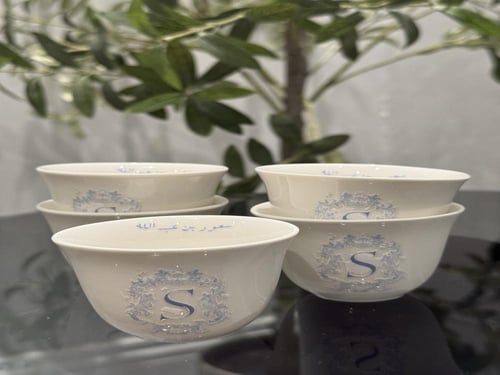 فناجيل قهوه بطباعه ١٢ فنجال