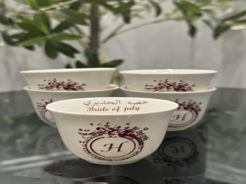 فناجيل قهوه بطباعه ١٢ فنجال