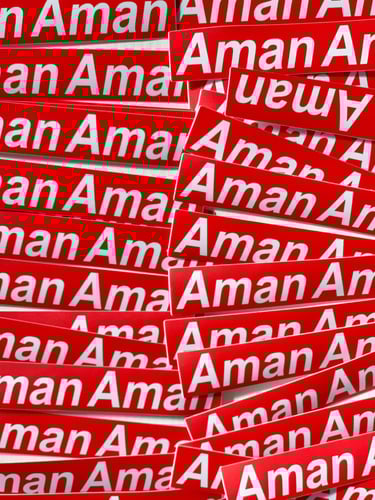 ستكر امان امان