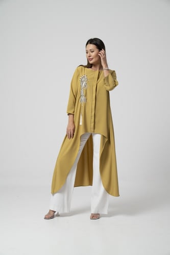 كريب مطرز بخرز