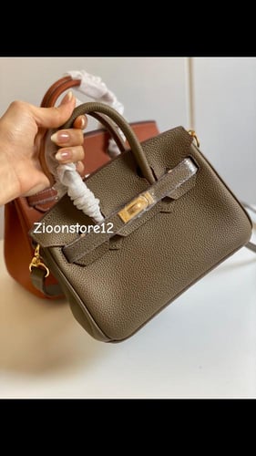 leather bag size 20 cm