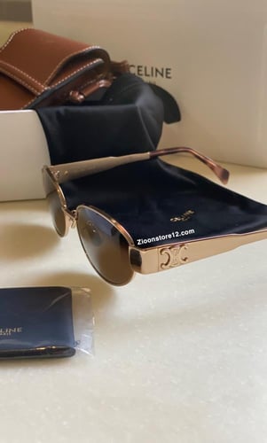 Celine sunglasses Rose gold