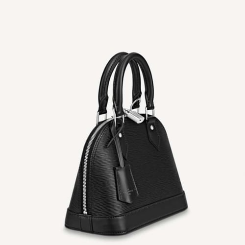 Louis Vuitton black bb alma