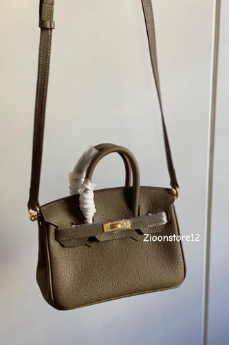 leather bag size 20 cm
