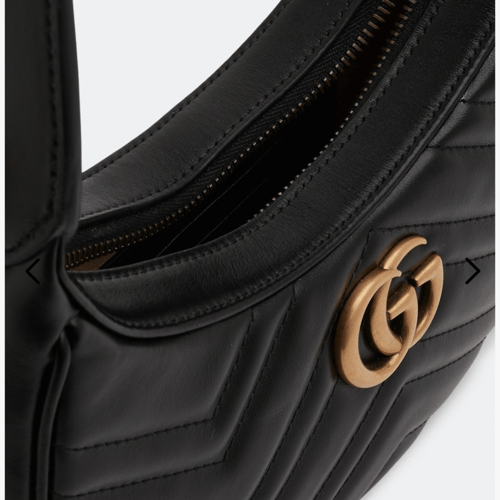 Gucci half moon black