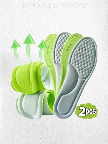 زوج من باطنة الحذاء الرياضية رمادي