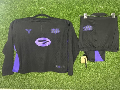 ترنك تمرين برشلونة الاسود 26/25