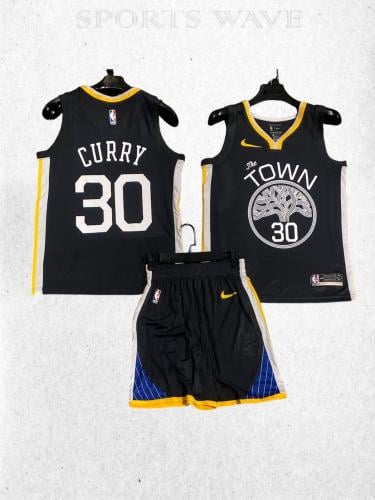 طقم قولدن ستيت واريارز 3 كرة سلة