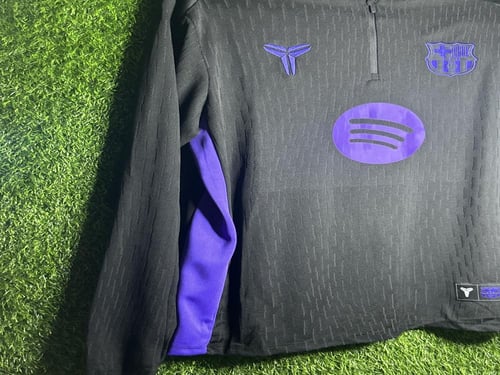 ترنك تمرين برشلونة الاسود 26/25