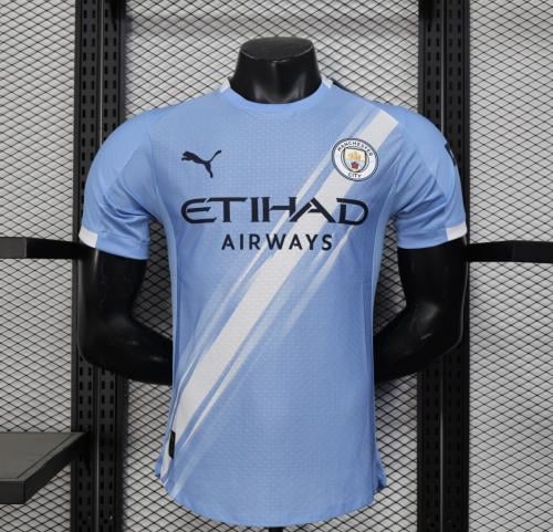 تيشيرت مانشستر سيتي الأساسي 2025/2026 – فئة اللاعب...