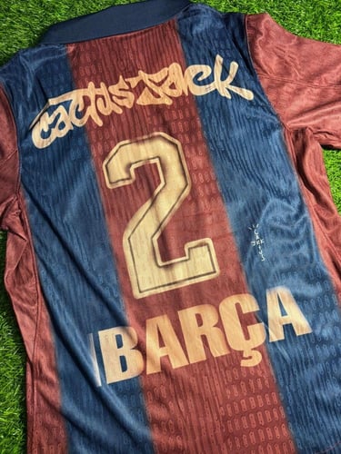 تيشيرت برشلونة كاكتوس جاك إصدار خاص فئة لاعبين | C...