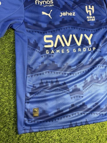 طقم نادي الهلال الأساسي موسم 2025/2026 – نسخة المش...