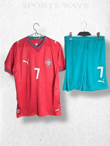 طقم البرتغال الاول 2026 رونالدو 7 فئة الجمهور