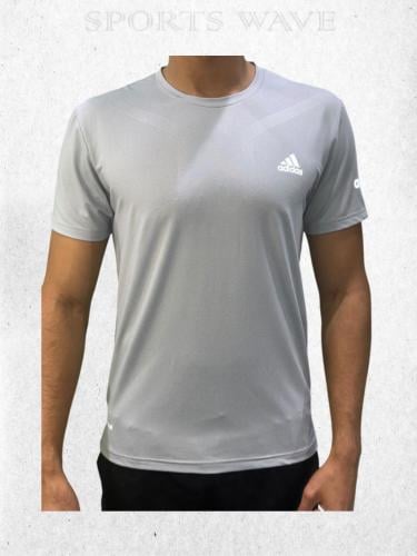 تيشرت اديداس رصاصي