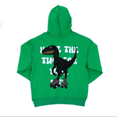 هودي اخضر للجنسين