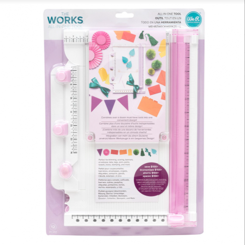 لوح القص والتخريم الشامل - 12 قطعة