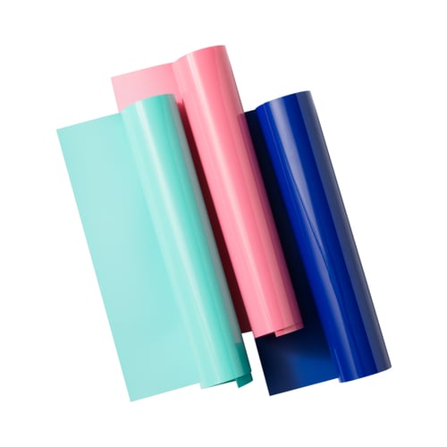 ورق فينيل حراري ذكي (ألوان كركدية لامعة)