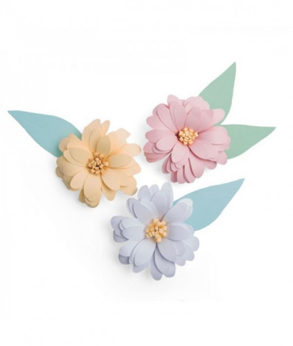 سيزيكس بقز بلس قالب قص لصنع زهرة ثلاثية الأبعاد