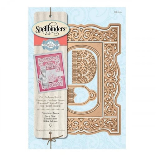 سبيلبينديرز قوالب قص أشكال مستطيلة مزخرفة بنقوش نب...