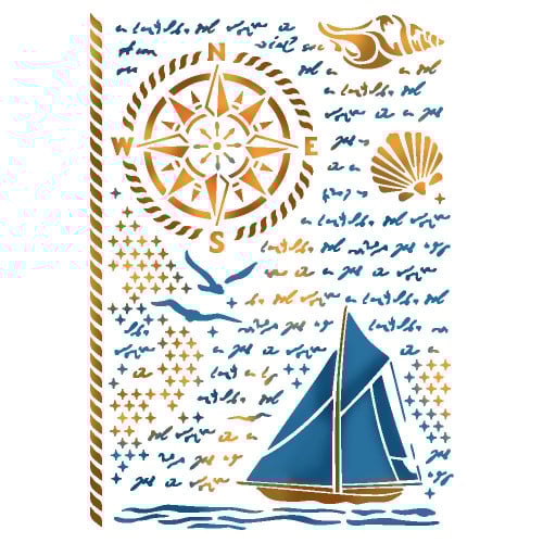 ستيمبيريا استنسل جي 29,7سم×21سم سيلاند