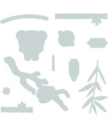 سيزيكس إطار قوالب قص و طابع ختم مجموعة من 11 قطعة...