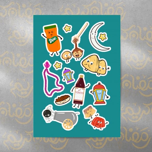 منتج رقمي ستكرات رمضانية 2023