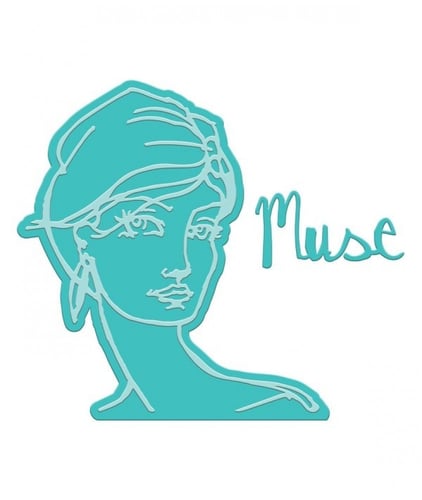 سبيلبينديرز طوابع ختم شفاف - رسم رمزي لفتاة مع عبا...