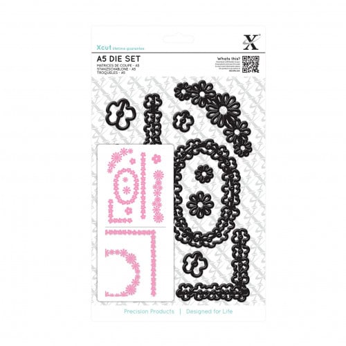 إكس كت أيه 5 قوالب قص عدد 10 قطع - شكل إطار متسلسل...