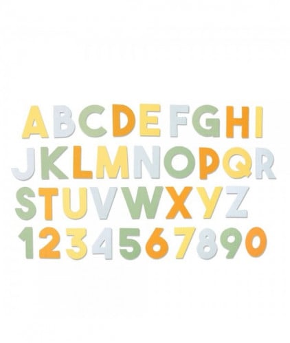 سيزكس قالب بيقز كبير حروف إنجليزية سميكة من إميلي...