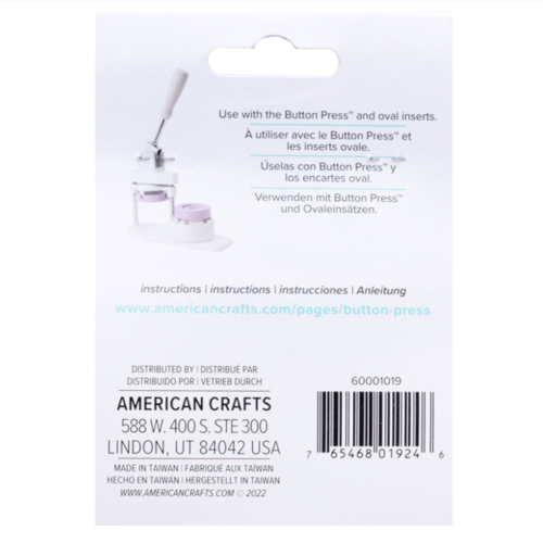 زر إعادة تعبئة بيضاوي - مجموعة بروشات طباعة 30 قطع...