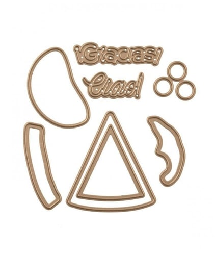 سبيلبينديرز قالب قص بشكل أطعمة الحفلات