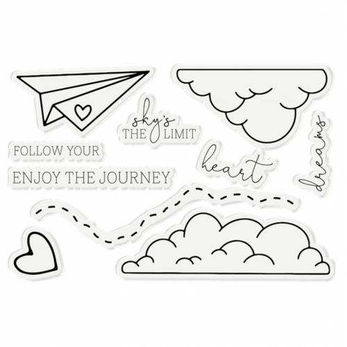 أختام وقوالب قص يدوي بثيم Sky's The Limit