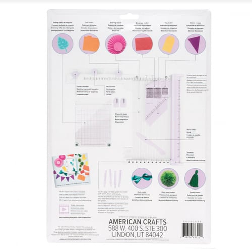 لوح القص والتخريم الشامل - 12 قطعة