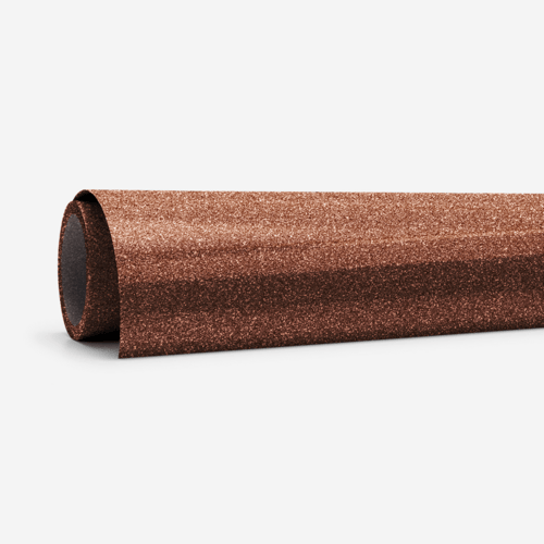 ورق فينيل حراري آيرون اون ذكي (ثلاثة ألوان جليتر)