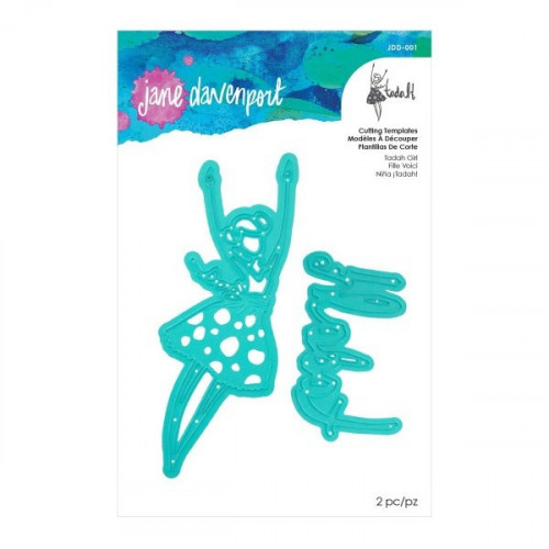 سبيلبينديرز طوابع ختم شفاف - رسم رمزي لفتاة رافعة...