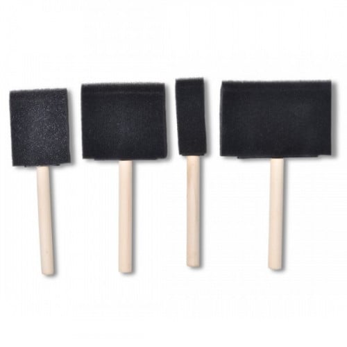 طقم اسفنجة 1-4 - لون أسود