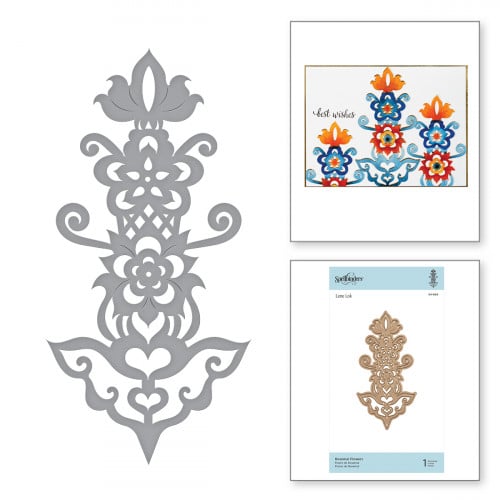 سبيلبينديرز قالب قص شكل إكليل الزهور