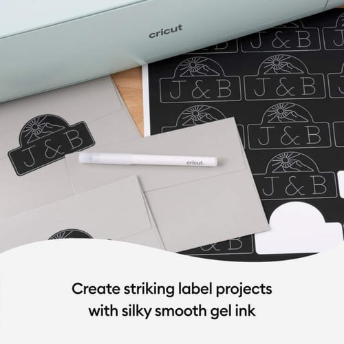 كريكت اقلام جل غير شفافة للكتابة على أسطح داكنة