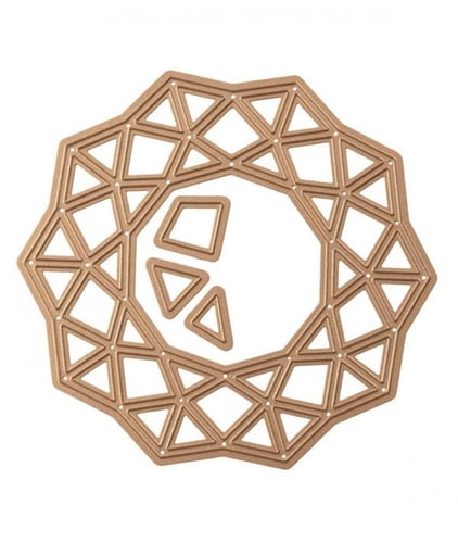 سبيلبينديرز قوالب قص شكل دائرة هندسية من المثلثات