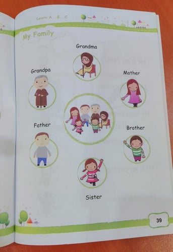 منهج اللغة الإنجليزية المميز Happy Family 1