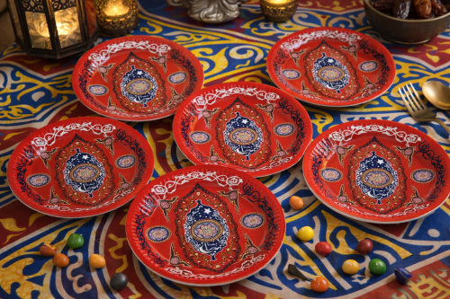 صحون رمضان ست حبات بريالين