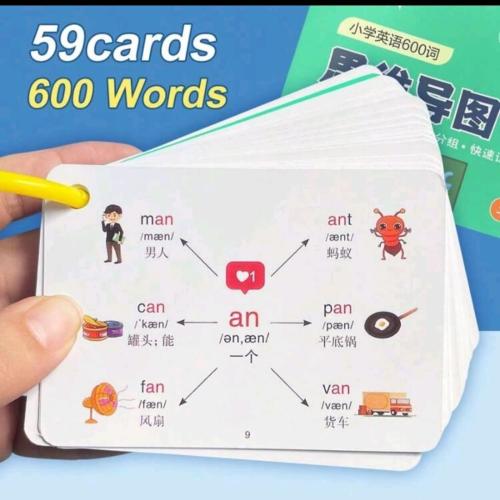 بطاقات تعليمية للغة الإنجليزية