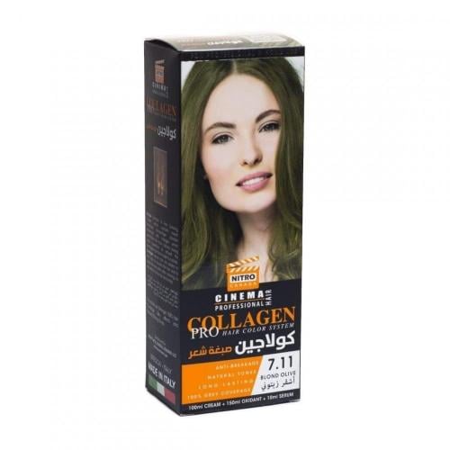 صبغه اشقر زيتوني 7.11