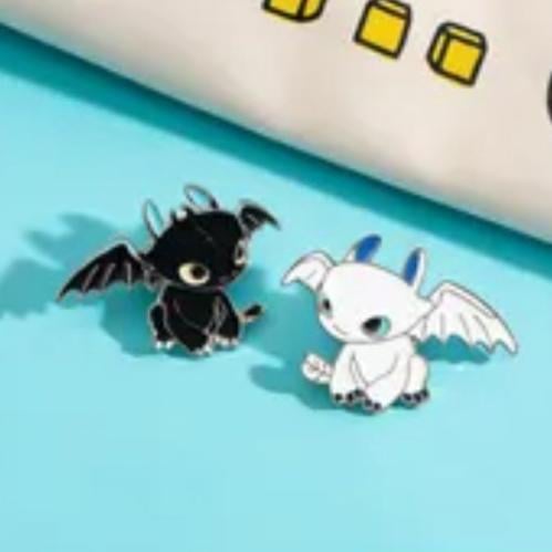 بروش دراغون لون اسود