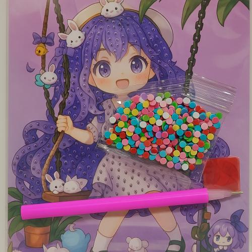 الرسم بالكرستال اللوحة الماسية